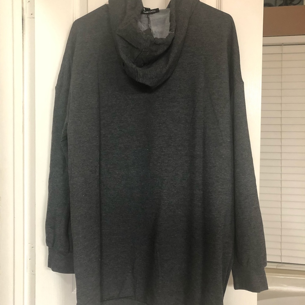 Sweater hoodie dress